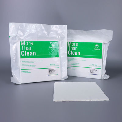 6x6 Inch Microfiber Cleanroom Wiper 195Gsm 100pcs LCD Wipes For Mobile Phone Printhead Cleaning