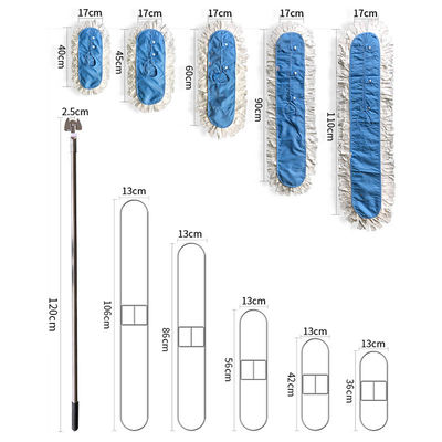 Clean Room Use Anti-static Microfiber Mop ESD Cleanroom Mops
