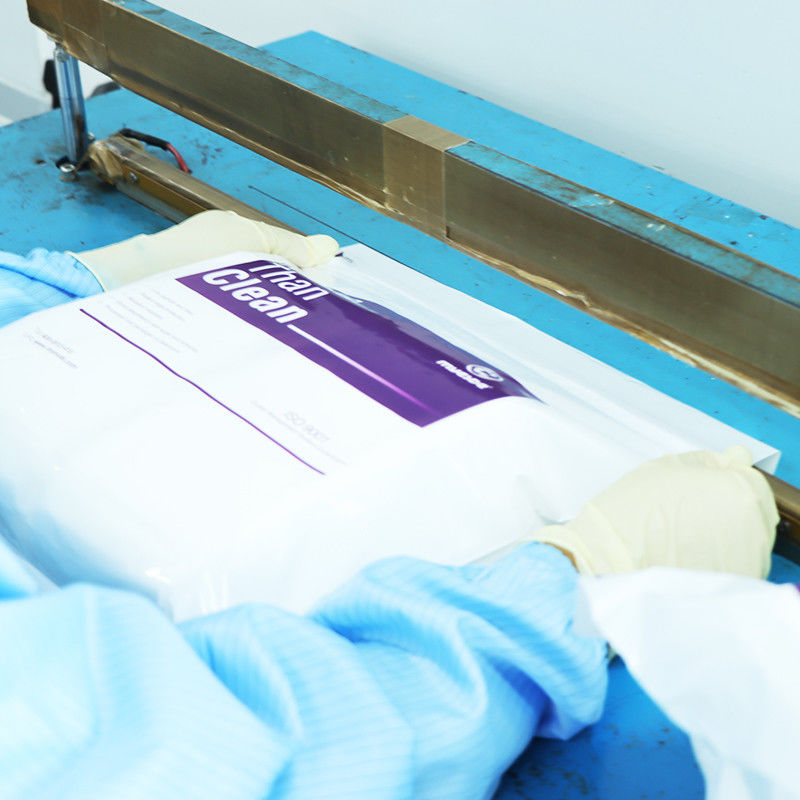 9inch 195gms 100 Laser Sealed Lint Free Polyester Micro Cleanroom Wiper For Pcb Cleaning