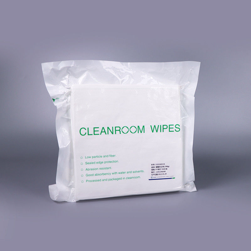240g 2 Ply Cleanroom Wipers 9x9 Inch Pharmaceutical Sterile Lint Free Wipes