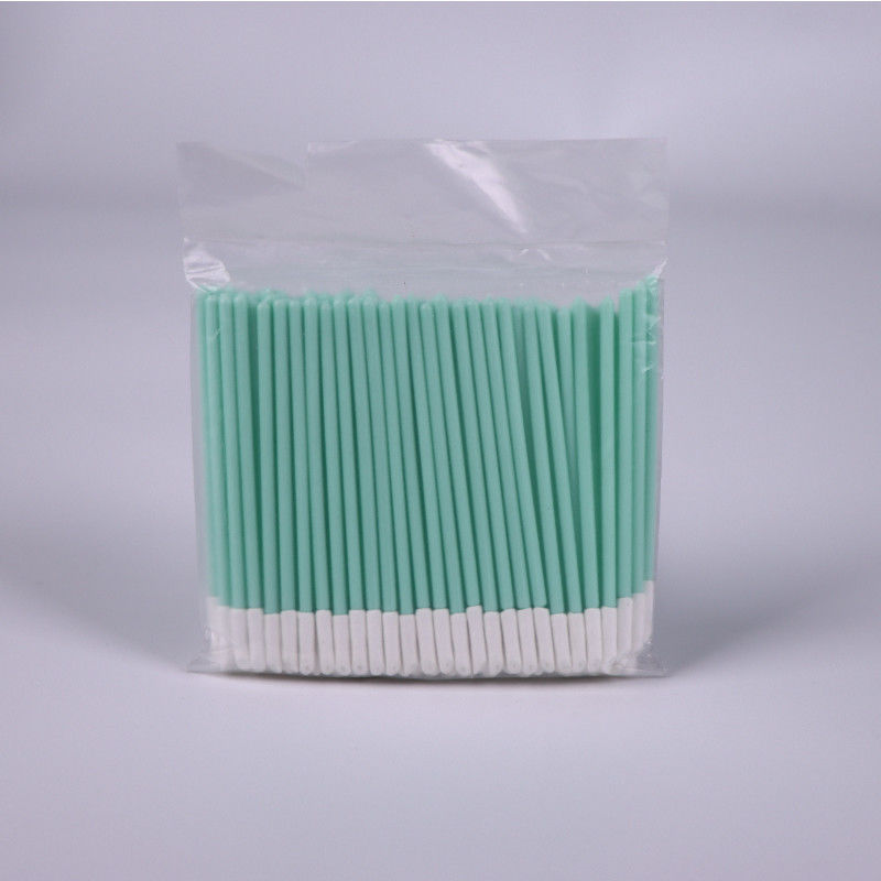 Detailing Swabs Polyurethane Material Head Black PP Stick PU Cleaning Swab Foam Solvent Sponge Swabs