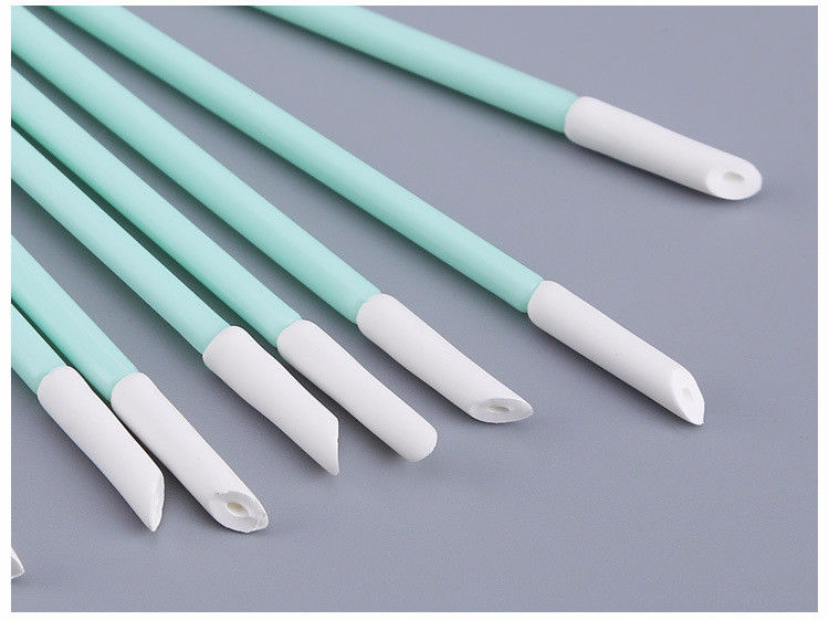 Detailing Swabs Polyurethane Material Head Black PP Stick PU Cleaning Swab Foam Solvent Sponge Swabs