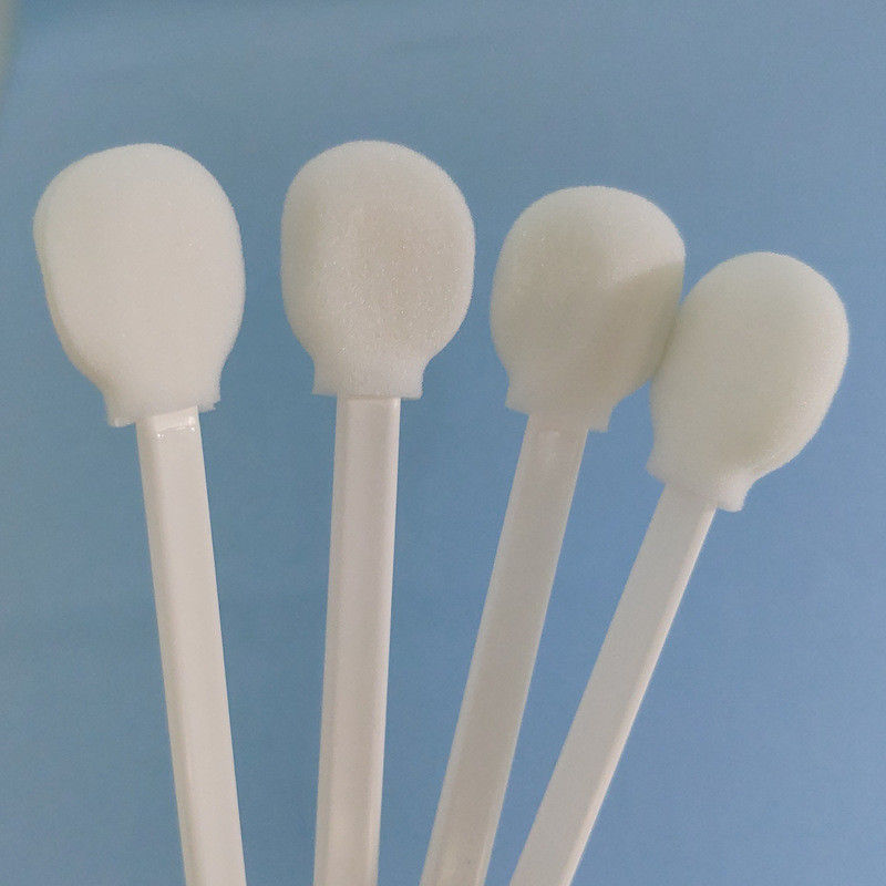 Cleanroom Long Handle Round Head Solvent Clean Tips Swabs Disposable Sterile Sponge Tipped Swab