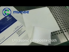 Beschikbare Cleanroom 1009 veegt 9x9 2 Vouwklasse 1000 Cleanroom af afvegen